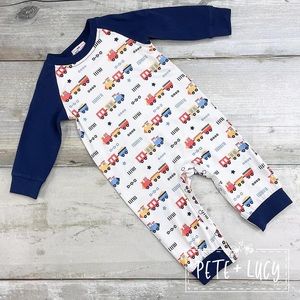 Pete+Lucy Baby Boy Romper